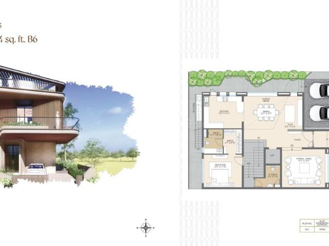 4 BHK Apartment in Naya Raipur for resale Raipur. The reference number is 19971355