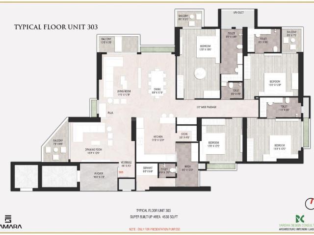 4 BHK Apartment in South Bopal for resale Ahmedabad. The reference number is 19043952