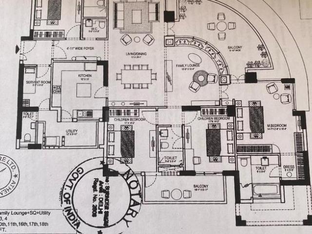4 BHK Apartment in Sector 110 for resale Gurgaon. The reference number is 11366698