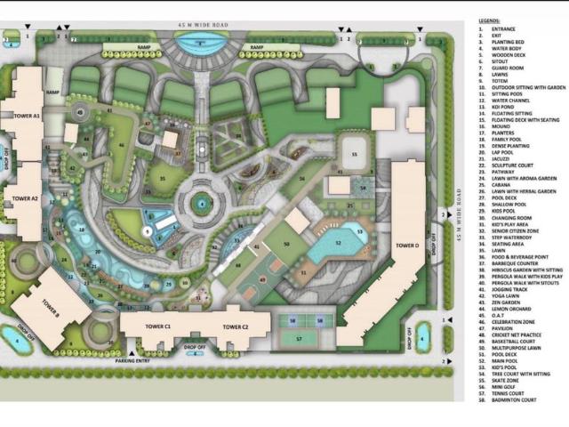 4 BHK Apartment in Sector 33 for resale Sohna. The reference number is 19426566