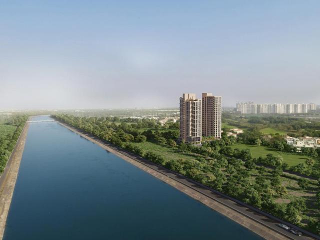 4 BHK Apartment in Shantigram for resale Ahmedabad. The reference number is 20144115
