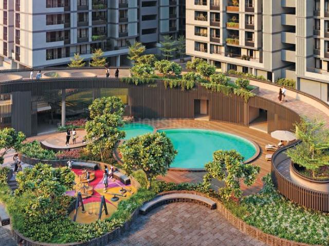 4 BHK Apartment in Shantipura for resale Ahmedabad. The reference number is 19892057