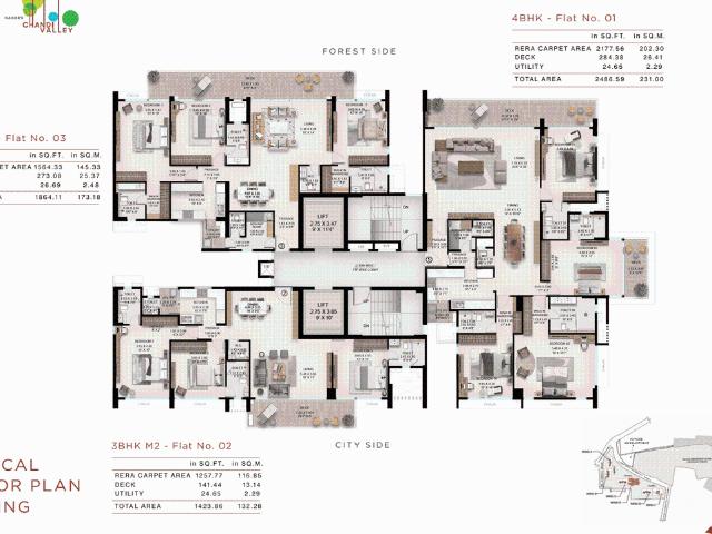 4 BHK Apartment in Powai for resale Mumbai. The reference number is 19946750