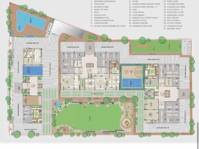 4 BHK Apartment in PDPU Road for resale Gandhinagar. The reference number is 20569033
