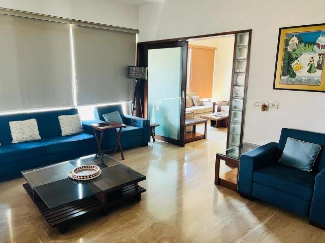 4 BHK Apartment in Prahlad Nagar for resale South West. The reference number is 17564889