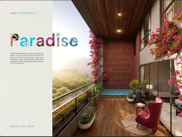 4 BHK Apartment in Randesan for resale Gandhinagar. The reference number is 9536497