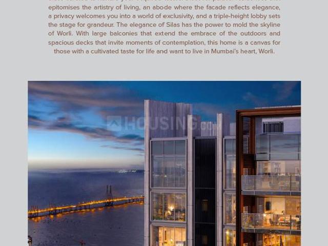 4 BHK Apartment in Worli for resale Mumbai. The reference number is 20501558