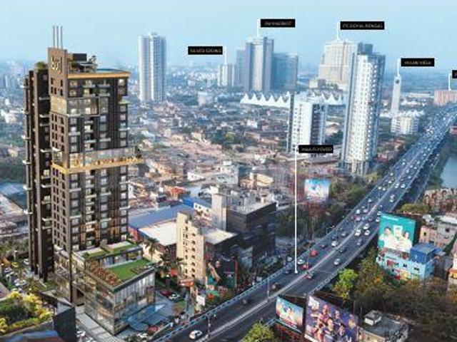 4 BHK Apartment in Topsia for resale Kolkata. The reference number is 20665402