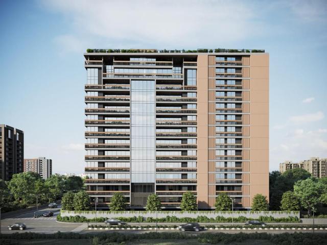 4 BHK Apartment in Thaltej for resale Ahmedabad. The reference number is 13402330