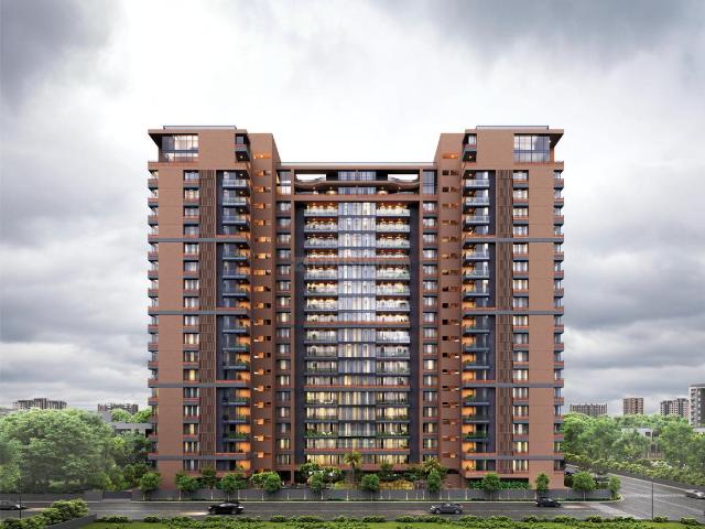 4 BHK Apartment in Thaltej for resale Ahmedabad. The reference number is 18670257