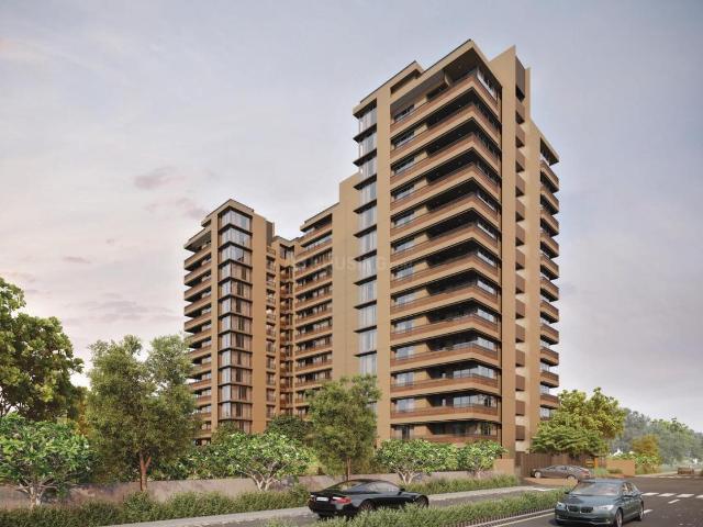 4 BHK Apartment in Thaltej for resale Ahmedabad. The reference number is 19794356