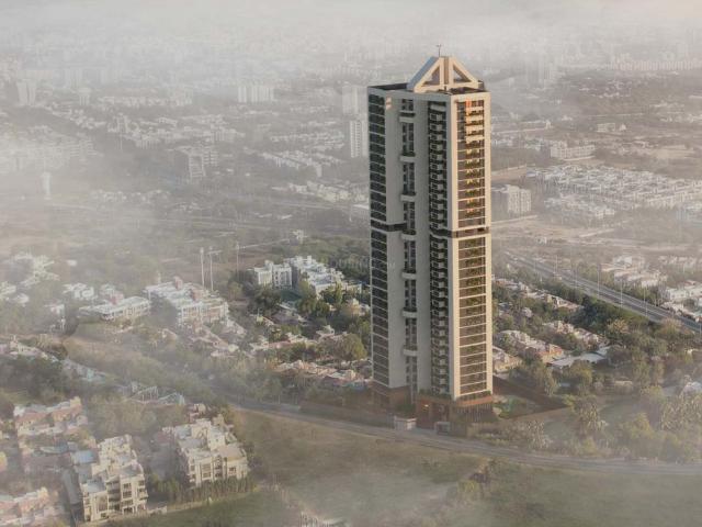 4 BHK Apartment in Thaltej for resale Ahmedabad. The reference number is 20769185