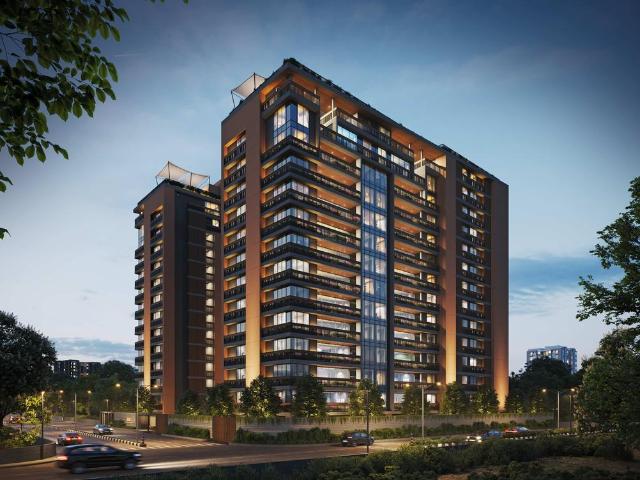 4 BHK Apartment in Thaltej for resale Ahmedabad. The reference number is 20811035