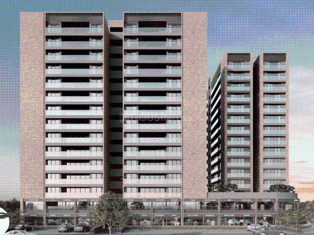 4 BHK Apartment in Vaishno Devi Circle for rent Ahmedabad. The reference number is 20444377