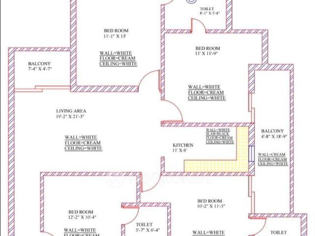 4 BHK Flat In Migsun Atharva for Rent In Raj Nagar Extensio