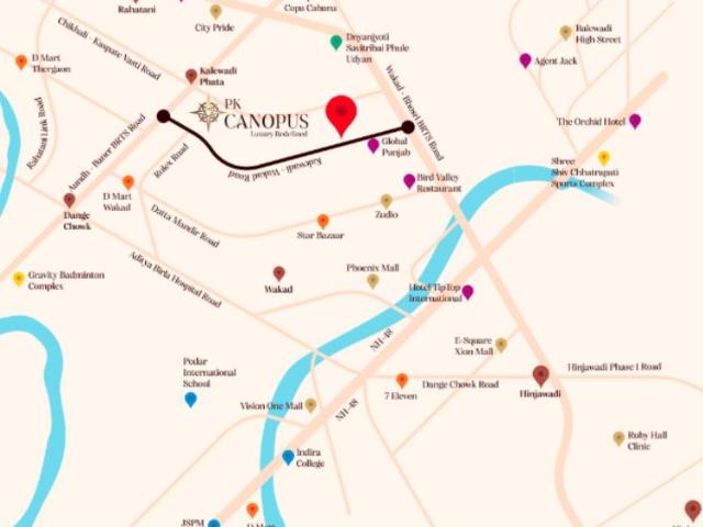 4 BHK Flat In Pk Canopus For Sale In Wakad