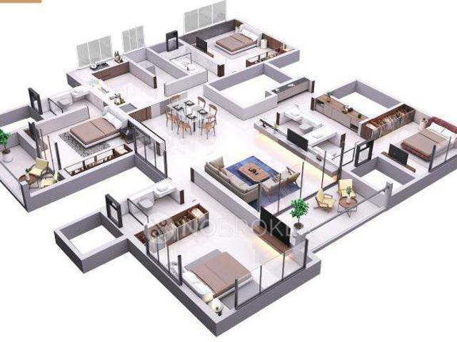4 BHK Flat In Trustfort Icon For Sale In Mundhwa