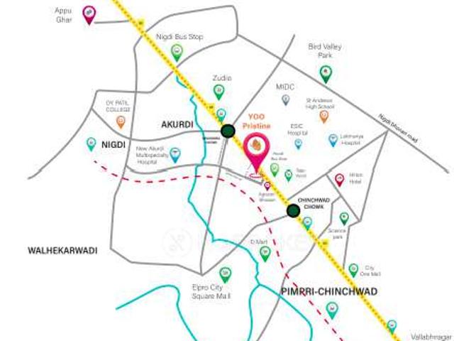 4 BHK Flat In Yoo Pristine For Sale In Akurdi