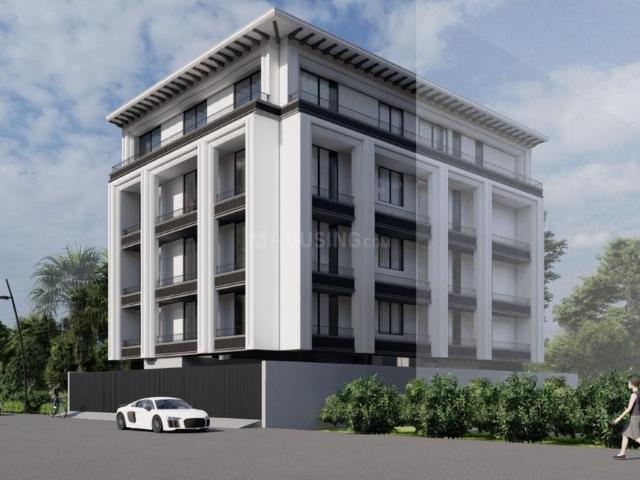 4 BHK Independent Builder Floor in Maharani Bagh for resale New Delhi. The reference number is 18287347