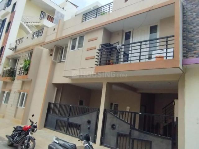 4 BHK Independent Builder Floor in HSR Layout for resale Bengaluru. The reference number is 20590328