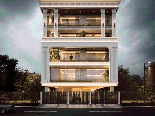 4 BHK Independent Builder Floor in Sector 43 for resale Gurgaon. The reference number is 20189809