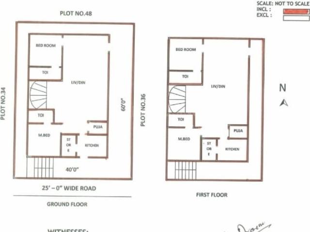 4 BHK Independent House in Alwal for resale Secunderabad. The reference number is 20799986