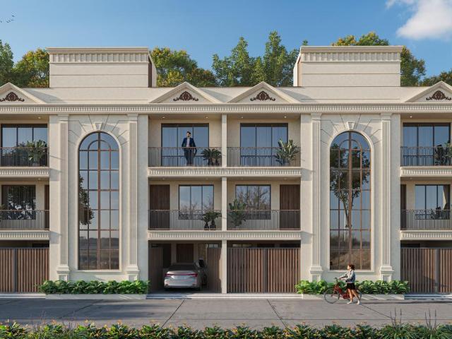 4 BHK Independent House in Dindoli for resale Surat. The reference number is 20198890