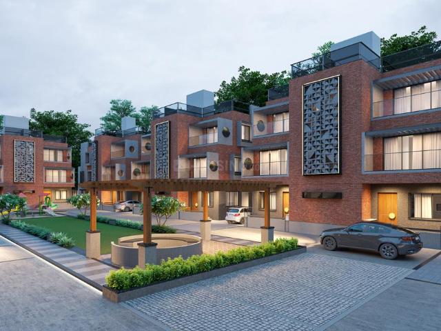 4 BHK Independent House in Kudasan for resale Gandhinagar. The reference number is 17324559