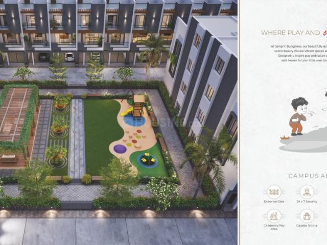4 BHK Independent House in New Althan for resale Surat. The reference number is 20208945
