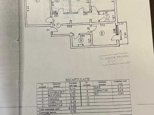 4 camere, apartament de vanzare Braila judet, Braila 9221 •
