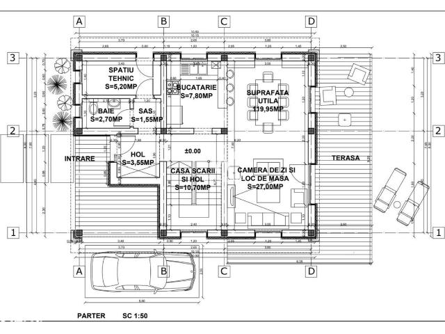 4 camere, casa de vanzare Sibiu judet, Talmaciu 8444 •