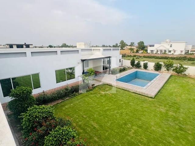 4 Kanal Farmhouse Furnished Available For Sale In Chaudary Farms On Main Barki Road