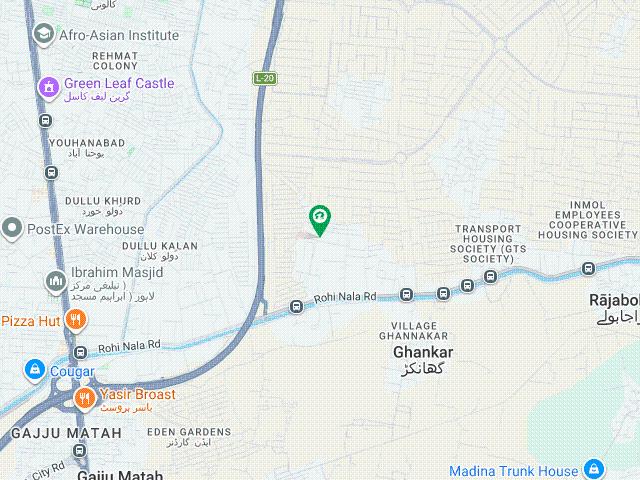 4 kanal industrial plot for sale in very reasonable price gajju matta rohi nala feroze pur road lhr