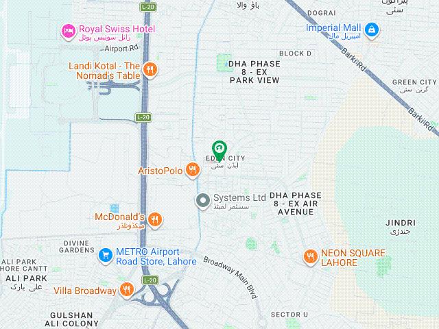 4 Kanal Residential Plot Is For Sale In A Block Eden City Lahore