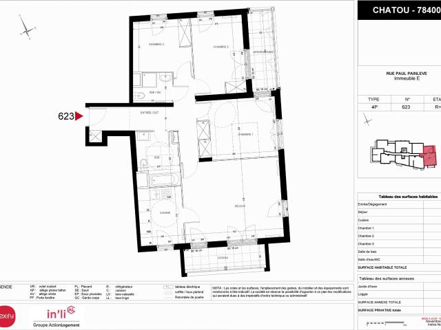 4 pièces · 86.42 m²