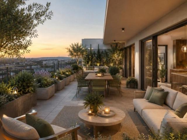 4 PIECES, TERRASSE SUD, BELLE VUE