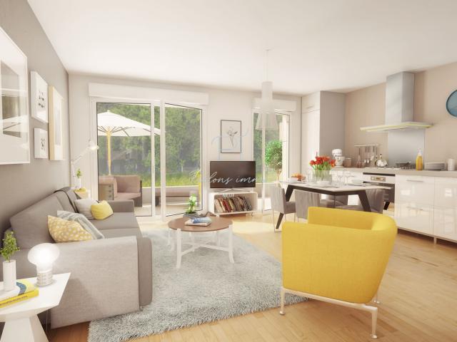 4 PIECES TERRASSE SUD OUEST DERNIER ETAGE
