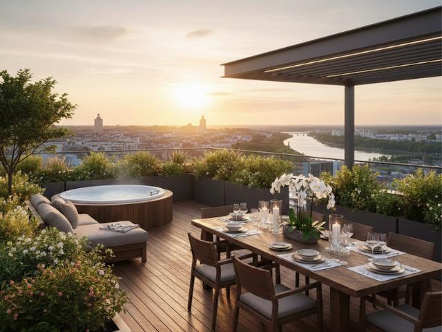 4 PIECES, TRIPLE EXPOSITION – Terrasse Panoramique