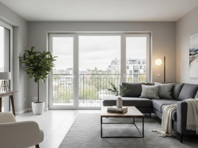 4 PIÈCES au 3e ÉTAGE avec 2 BALCONS