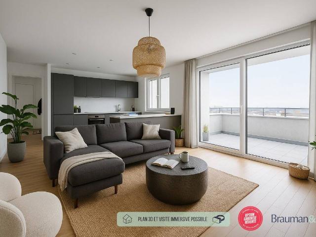 4 PIÈCES de 74m² + EXT s de 12m² + PKG s
