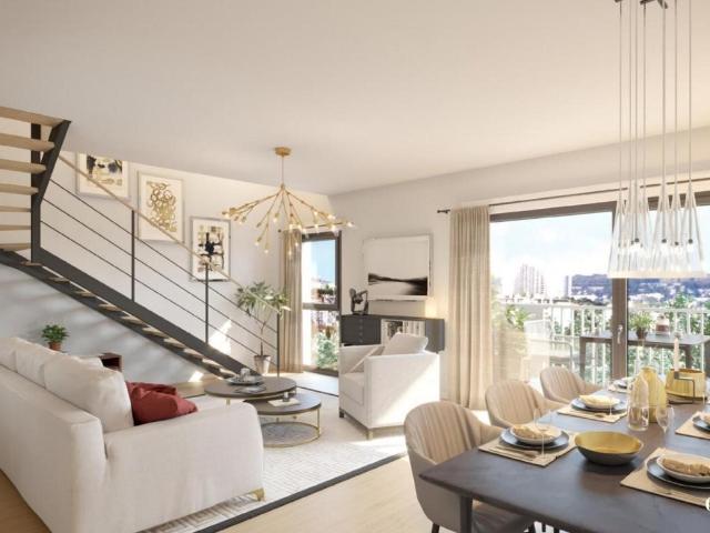 4 PIÈCES de 76m² + TERRASSE + PKG s
