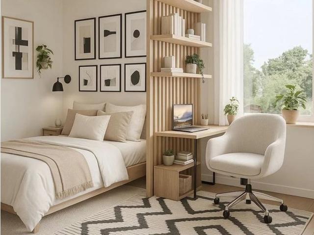4 pièces de 125 m² avec balcon et 2 parkings