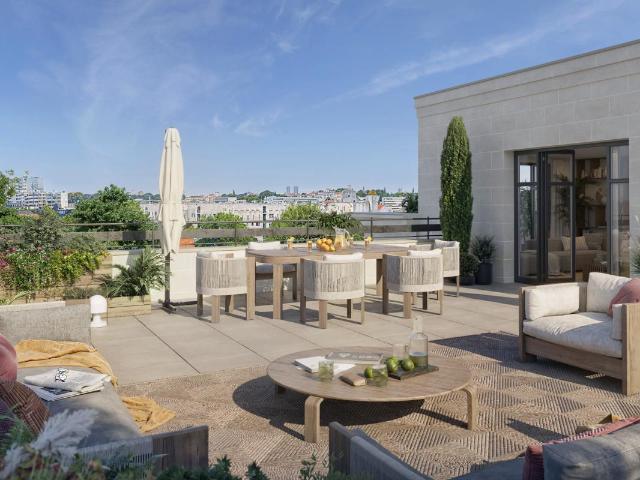 4 PIECES EN DERNIER ETAGE AVEC TERRASSE