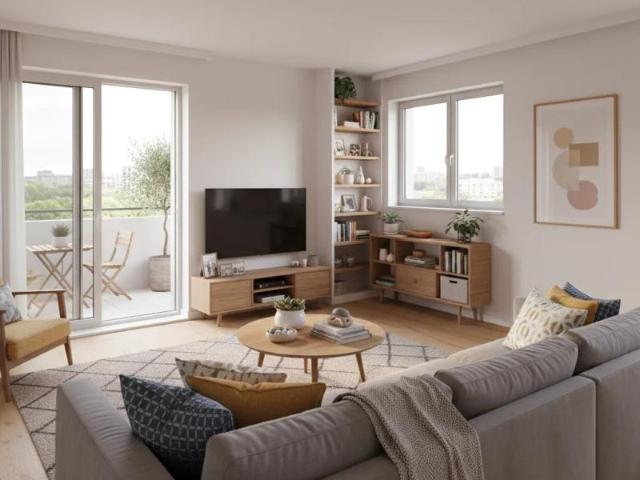 4 pièces, Lumière, balcon, nature… et Paris à 20 min !