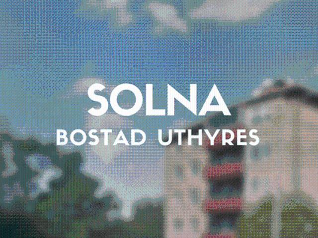 4 rum för 8 212 kr per månad, Solna, Stockholm