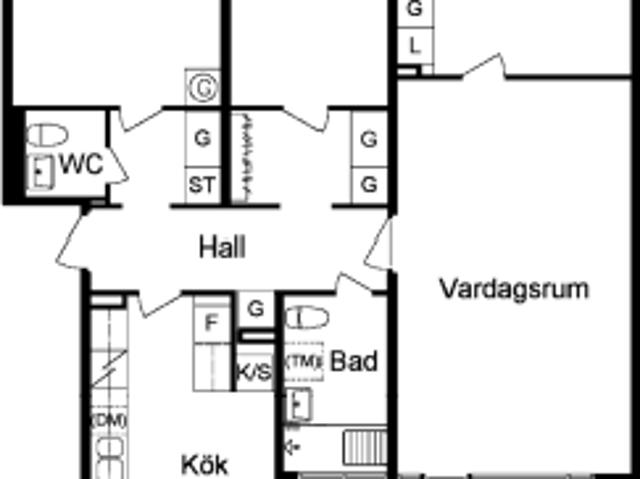 4 rums hus i KARLSTAD 96 m² 11 134 kr