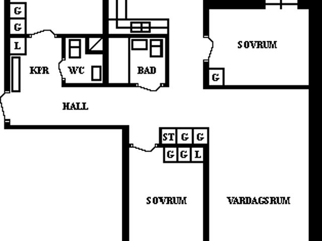 4 rums lägenhet i Umeå 102 m² 10 578 kr