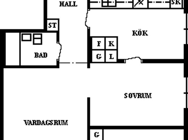 4 rums lägenhet i Umeå 93 m² 8 680 kr