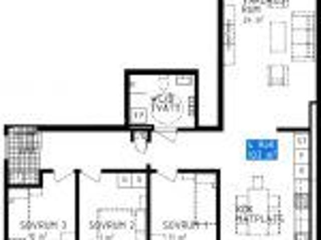 4 rums lägenhet i Katrineholm 103 m² 12 857 kr