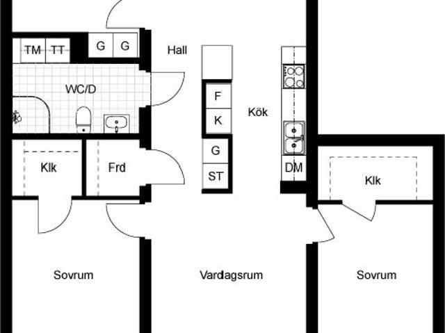 4 rums lägenhet i Motala 88 m² 13 188 kr